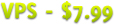 VPS at $7.99 month