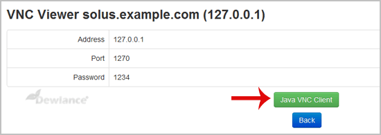 Vncj How to Access Your VPS via VNC in SolusVM? - Knowledgebase - ForestRacks