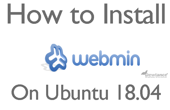 How To Install Webmin on Ubuntu 18.04
