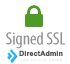 Signed SSL - DirectAdmin/Webmail